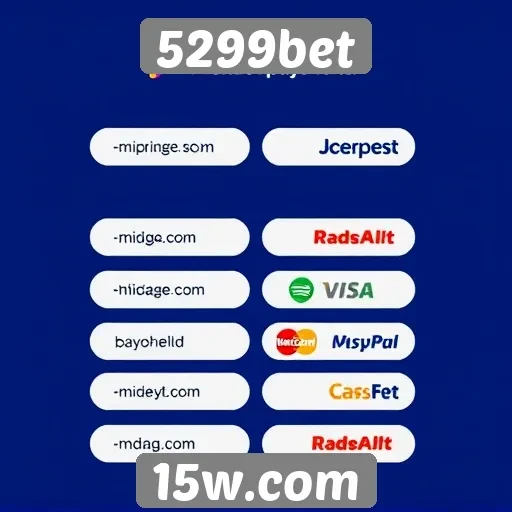 Métodos de pagamento disponíveis no 5299bet